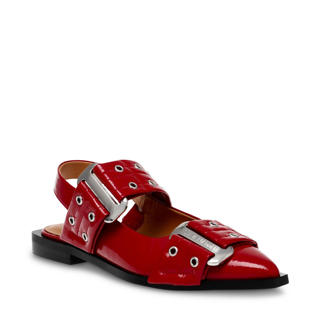 GRAND AVE SANDALS  Red Patent