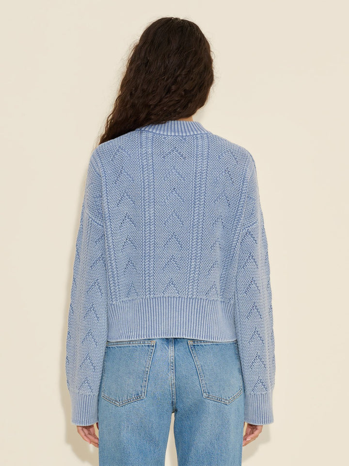 Serena Knit Sweater  Lt. Blue