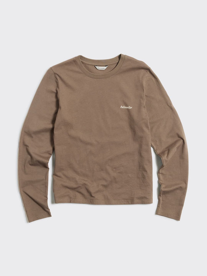 W Regular LS  Taupe