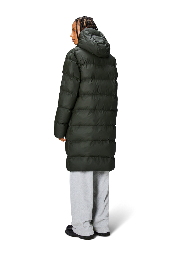 Alta Longer Puffer Jacket W3T4  03 Green