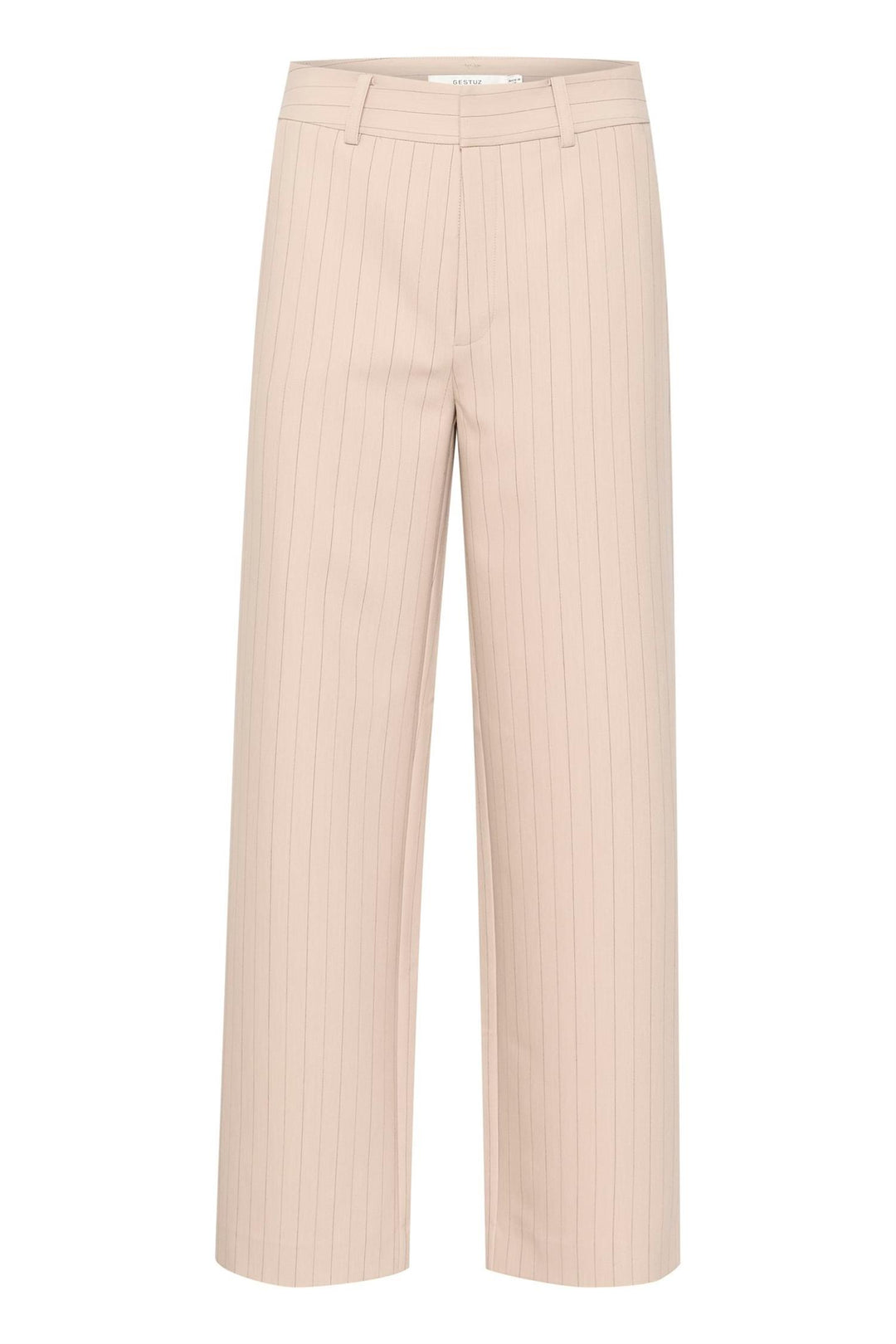 JoelleGZ pinstripe MW pants  105921 Sand Pinstripe