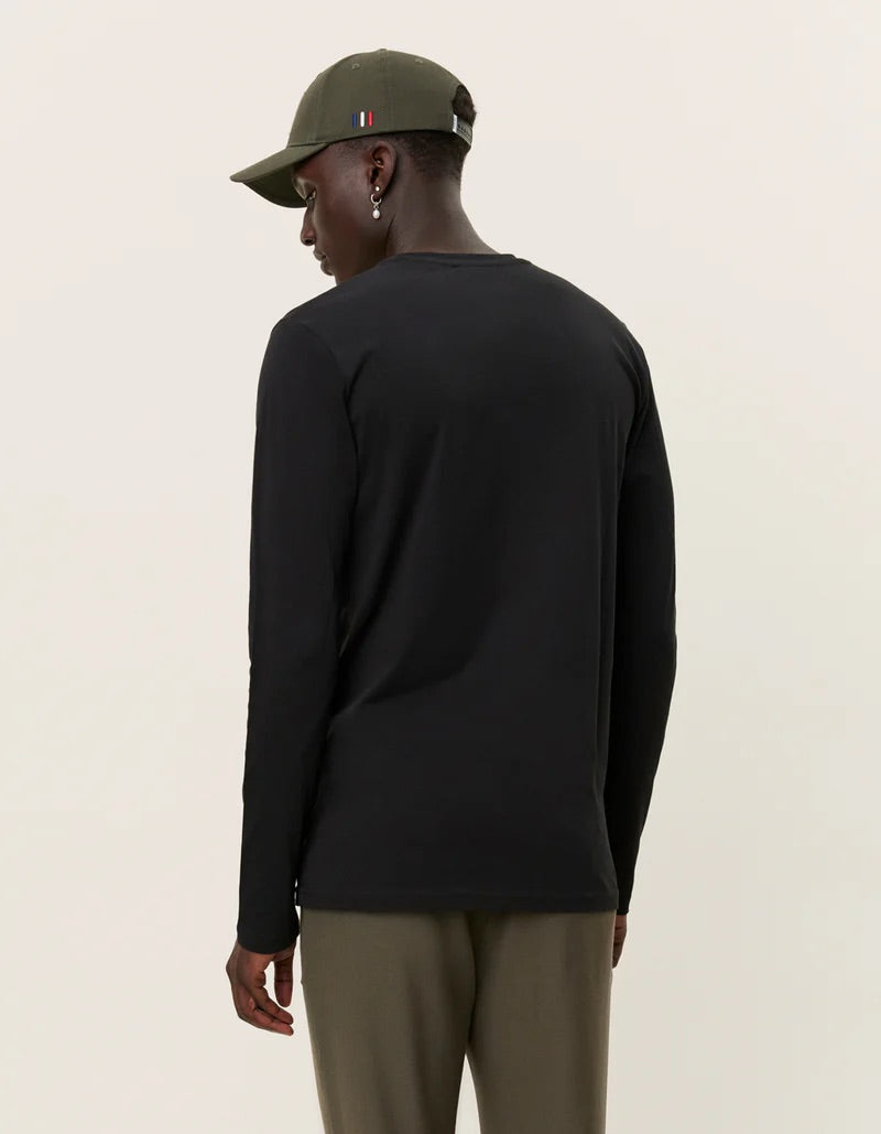 Nørregaard LS T-Shirt Tonal  Black