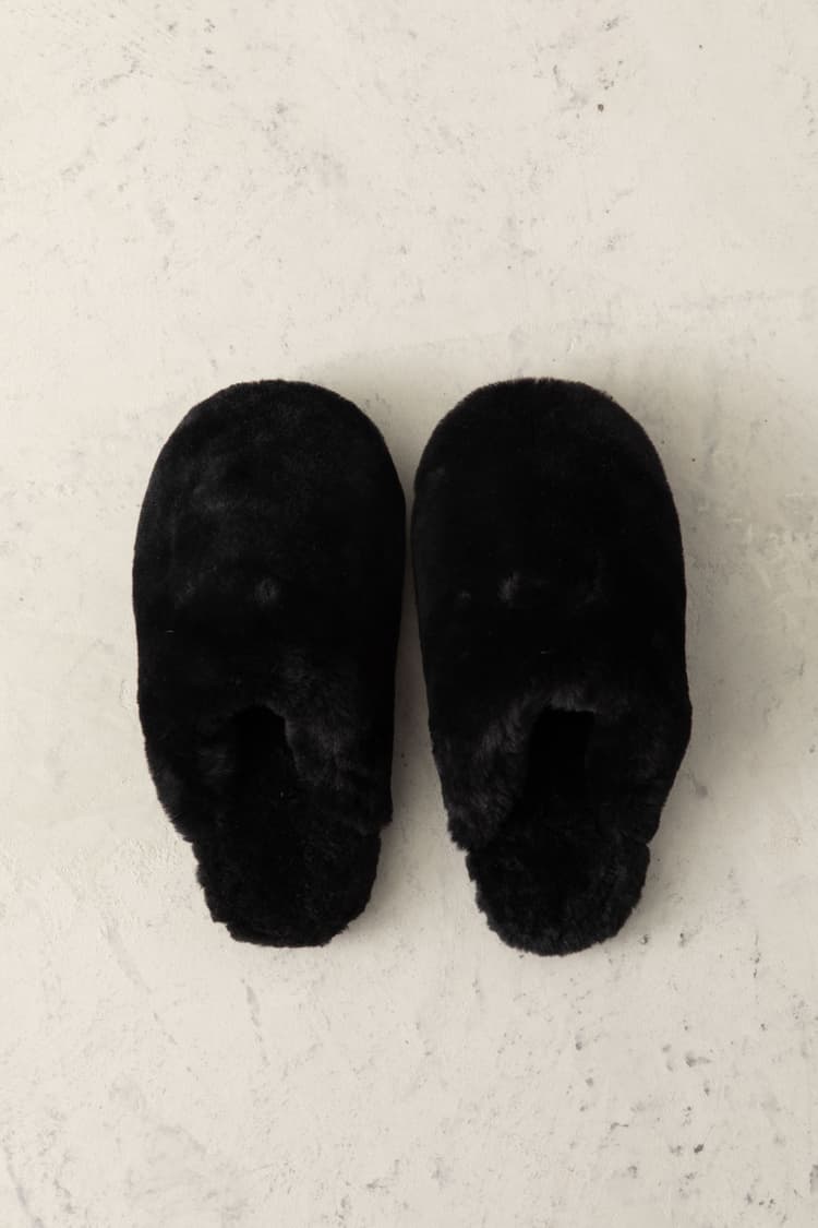 Cozy Slippers  Black