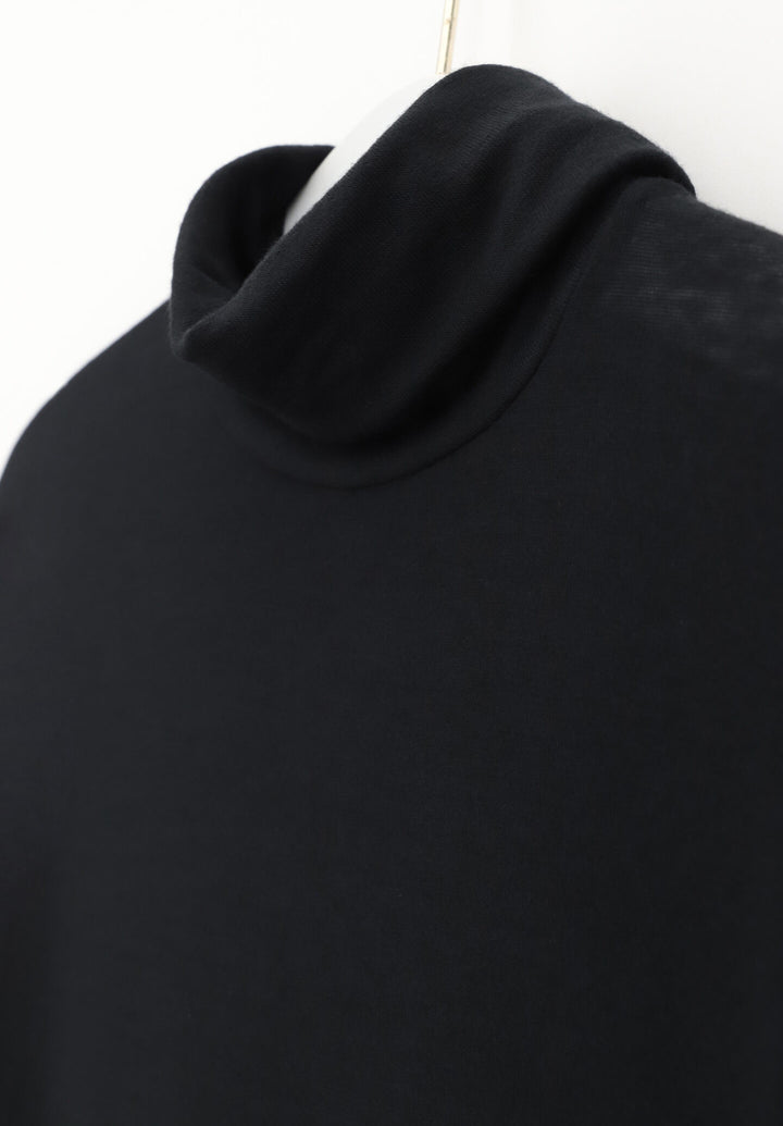 PERFECT LINE CASHMERE TURTLE NECK  Black