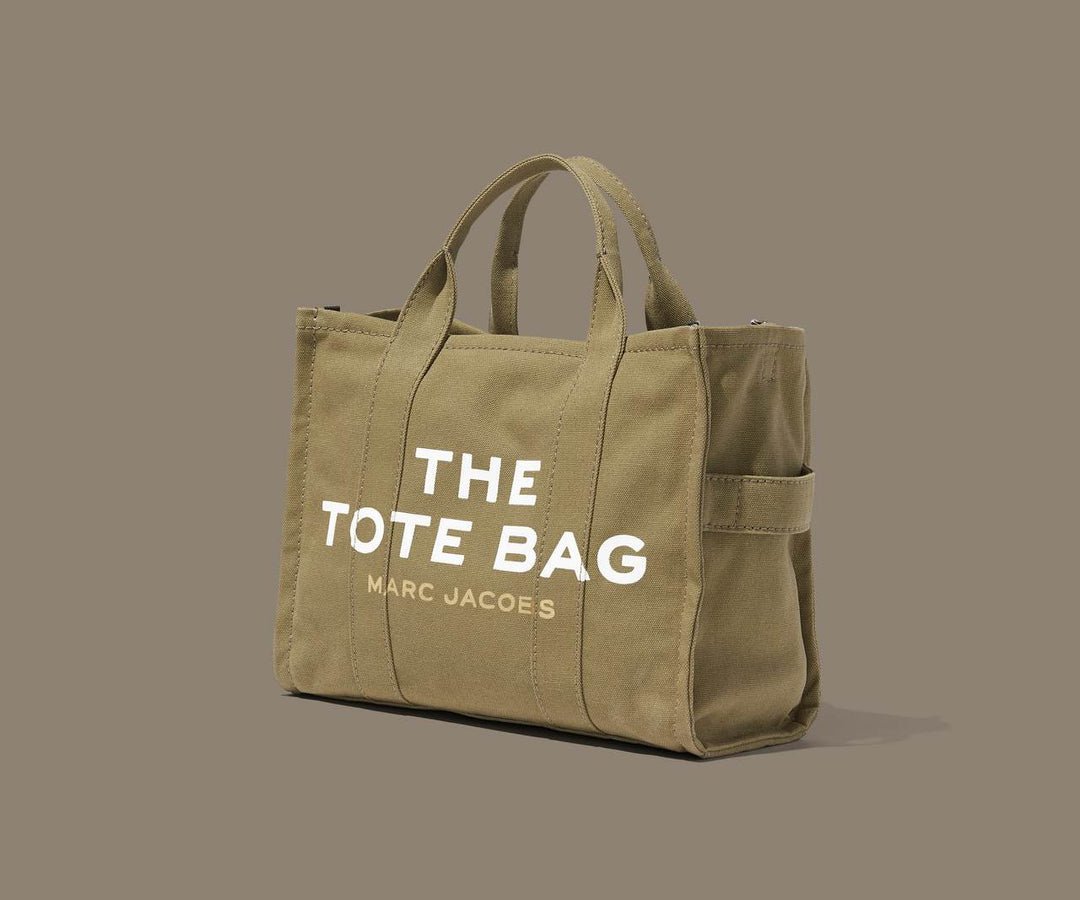 THE MEDIUM TOTE COTTON  Slate Green