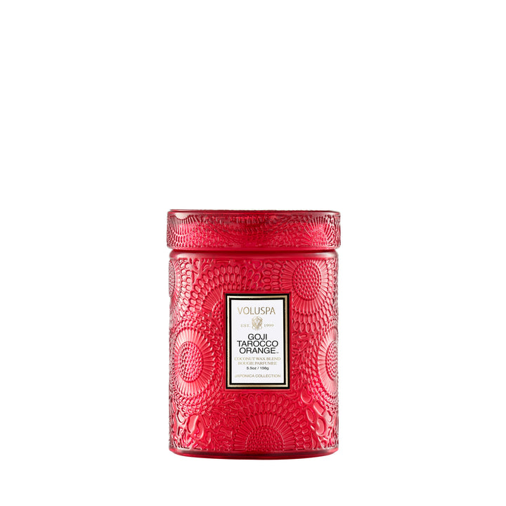 SMALL JAR CANDLE  Goji Tarocco Orange