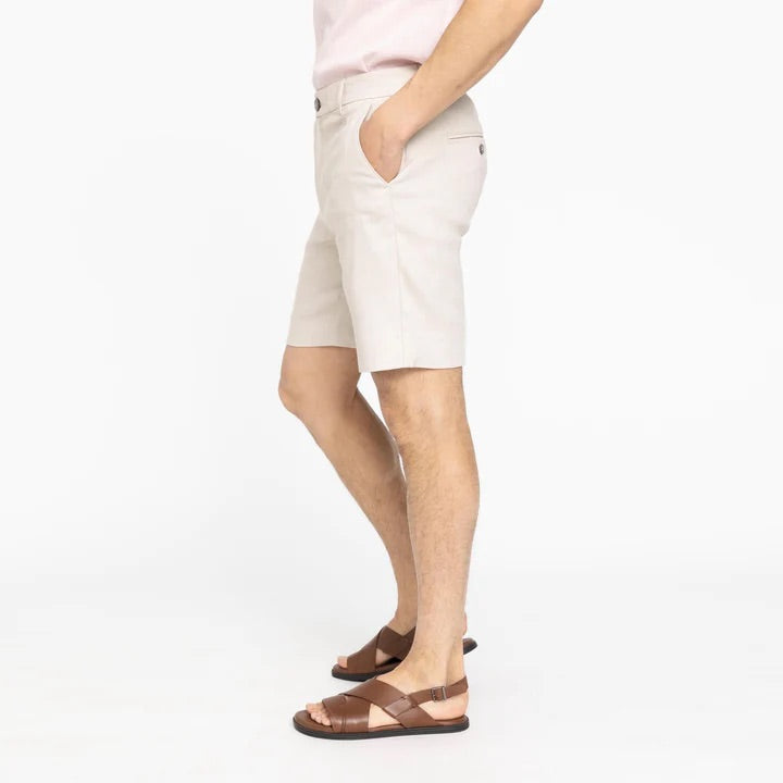 OscarPL Shorts 769  Sand Linen