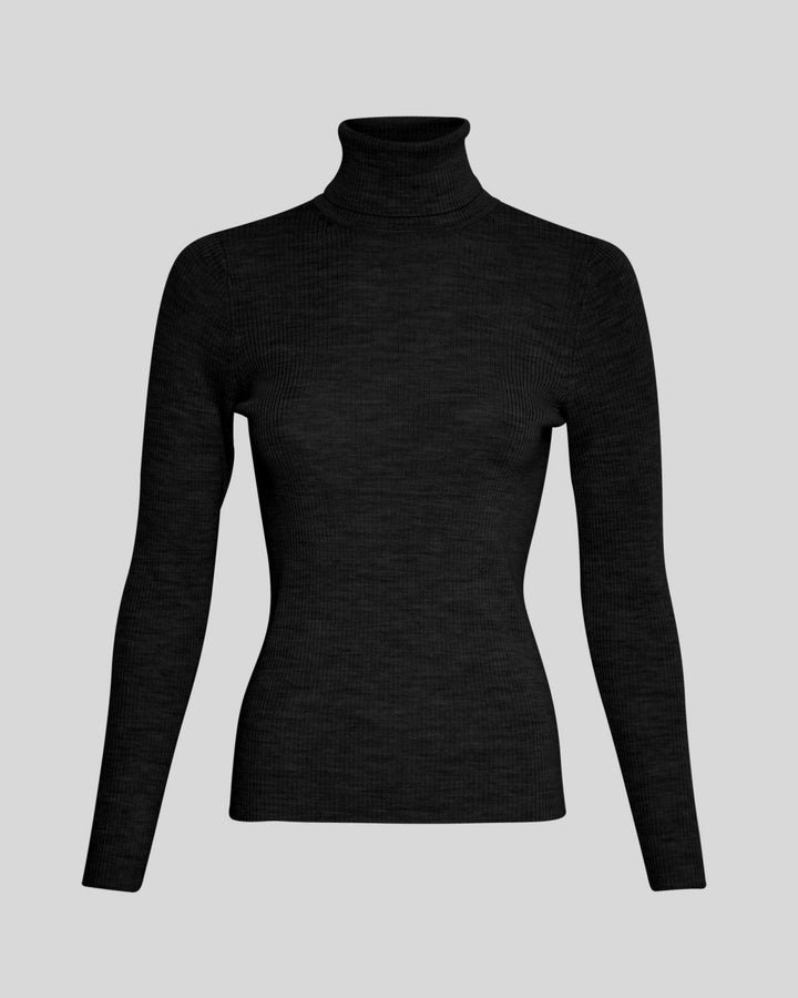 MSCHRigmor Avalina Rib R Pullover  Black