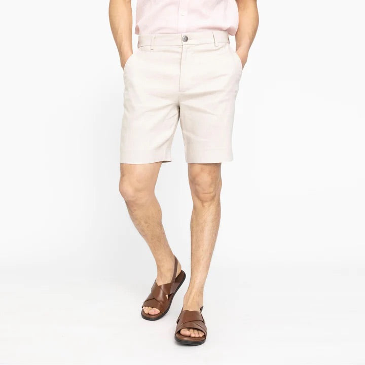 OscarPL Shorts 769  Sand Linen