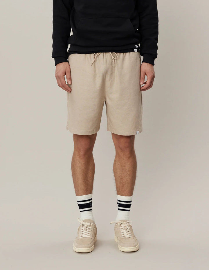 Otto Linen Shorts  Light Desert Sand