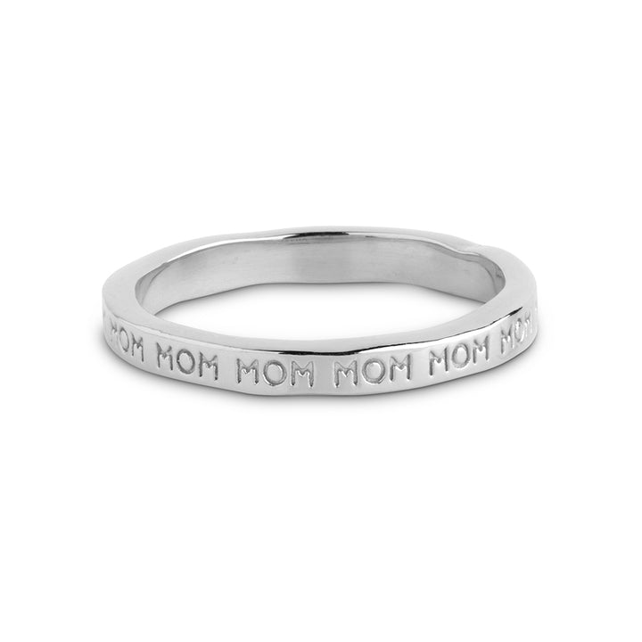 RING, MOM  Silver