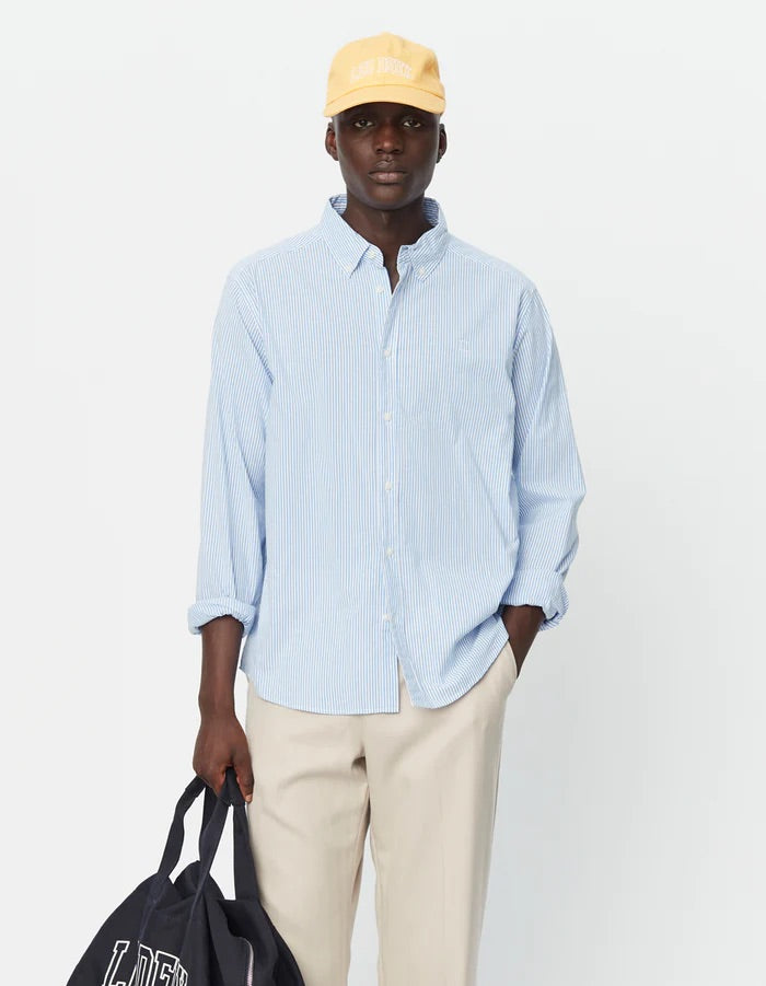 Kristian Oxford Shirt  Light Blue/White