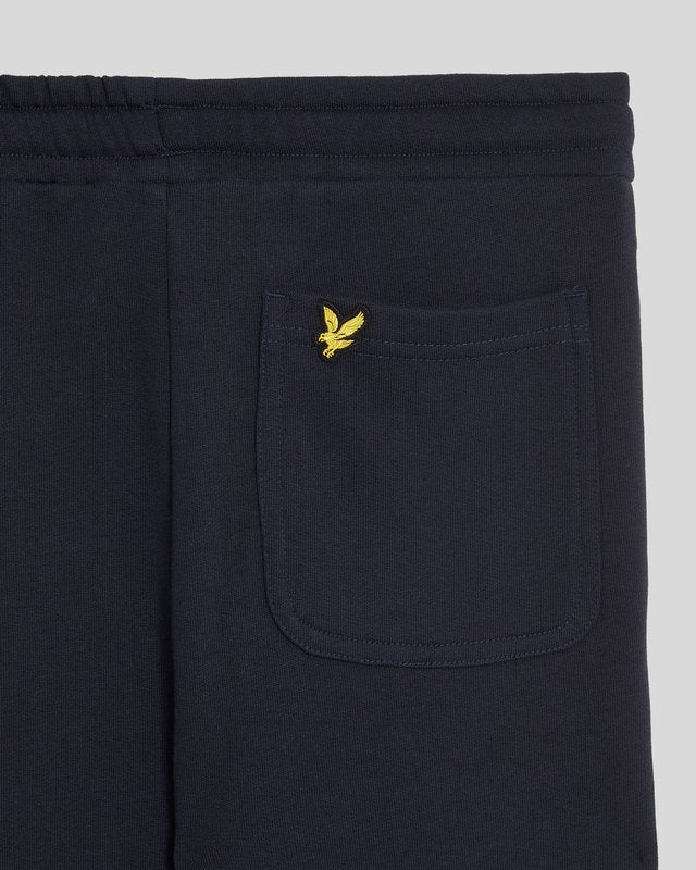 Script Embroidered Sweatpant  Dark Navy