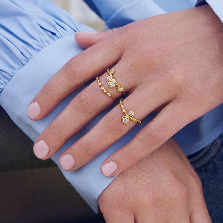 RING, LILY  Gold Matt