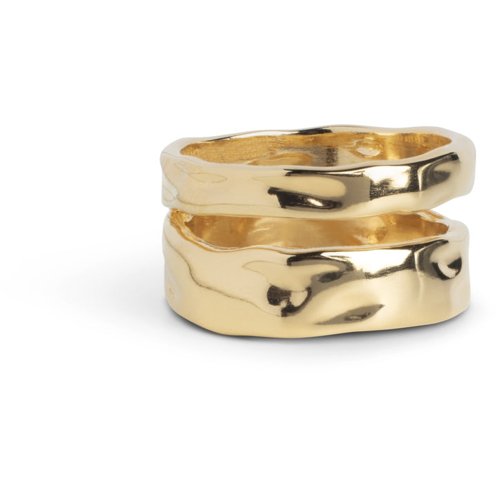 RING, SANDRA STATEMENT  18K Gold-Plated Sterling Silver