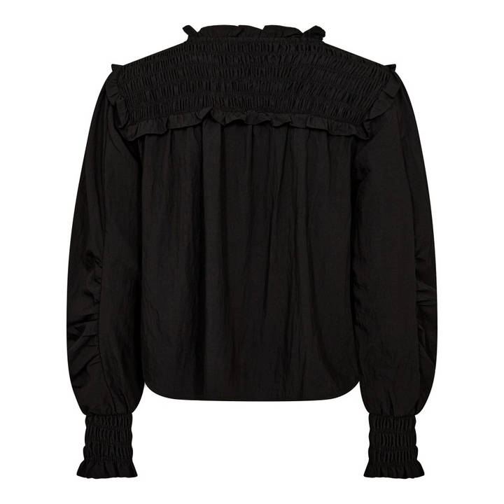 VivaCC Smock Blouse  Black