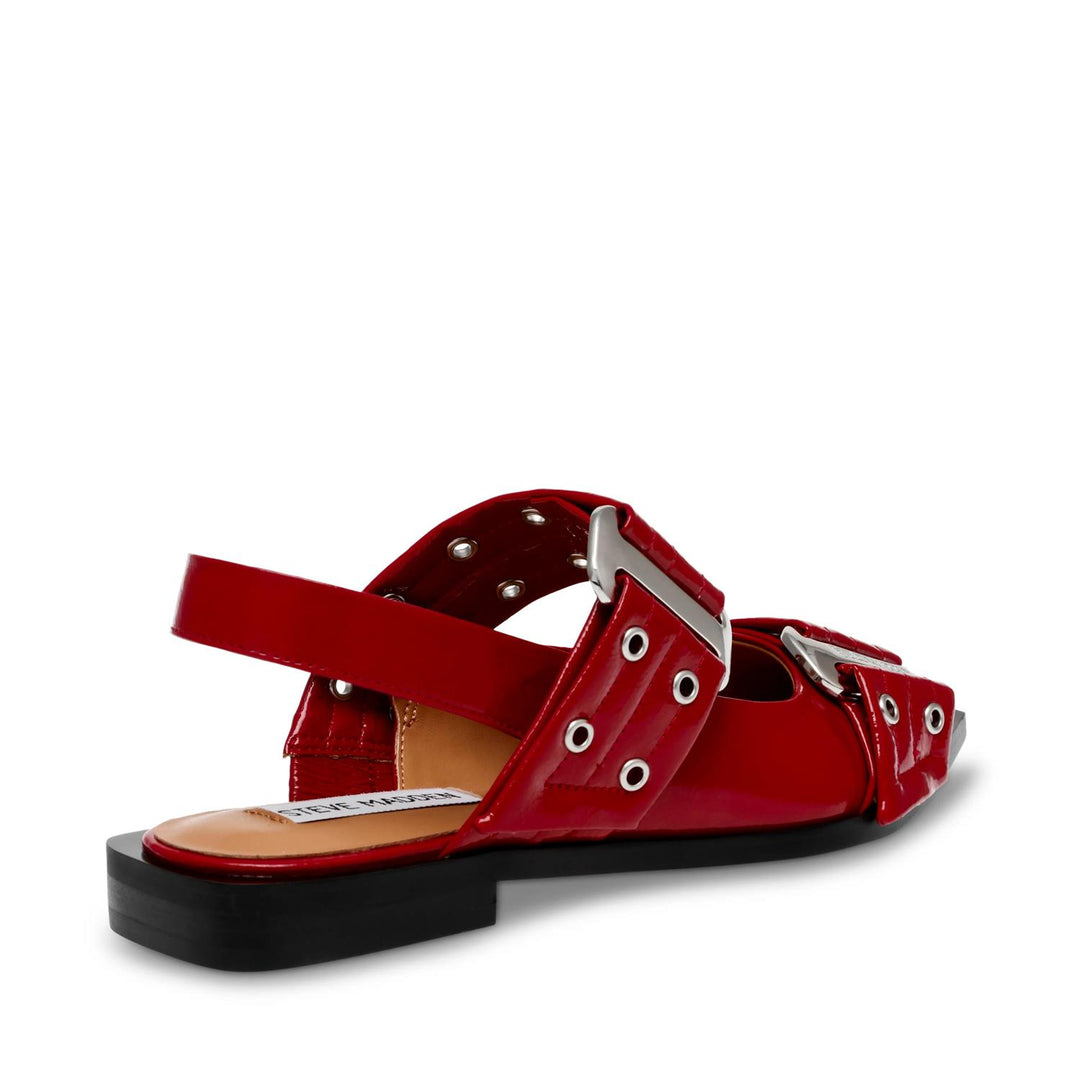 GRAND AVE SANDALS  Red Patent