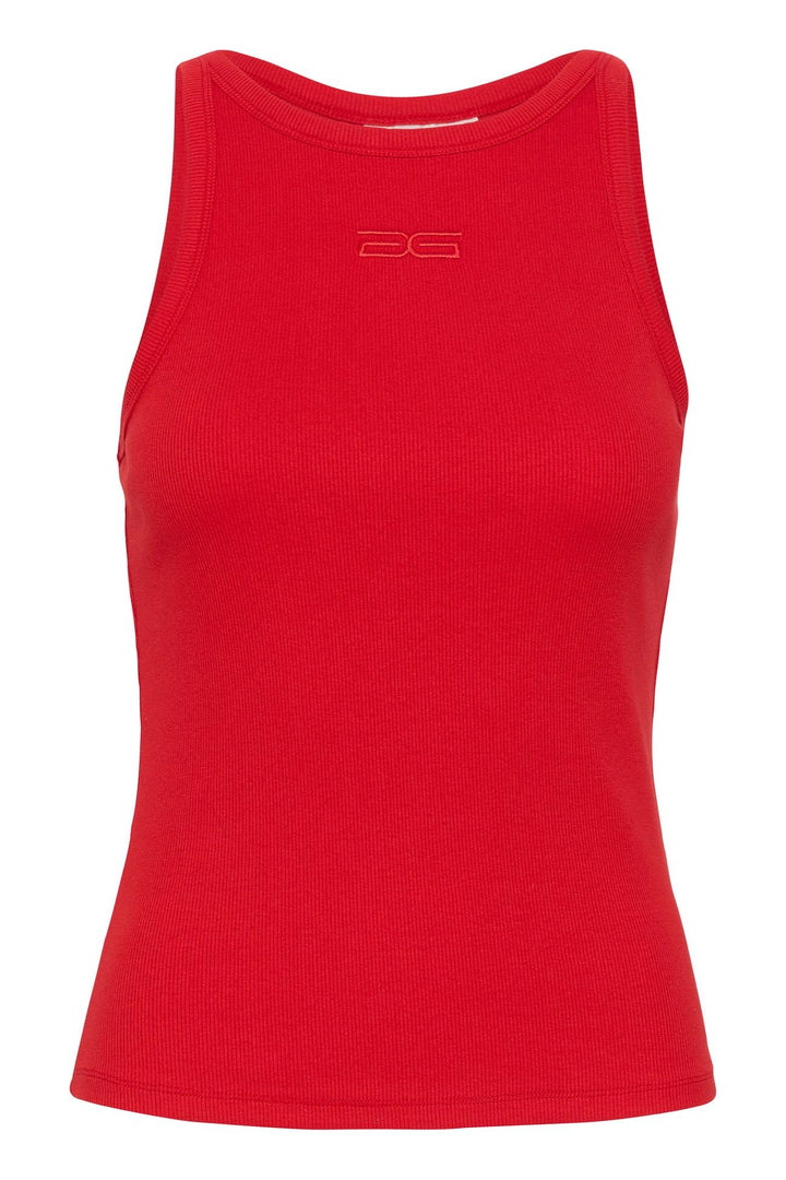 DrewGZ sl logo tank  Haute Red