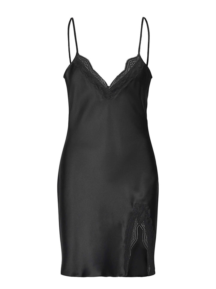 RHJackie Slit dress  Black