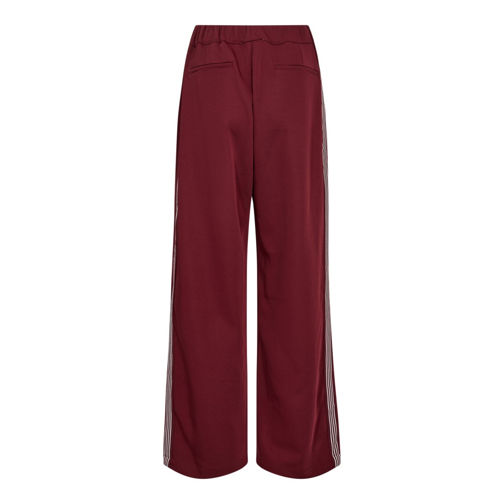 AminaCC Crease Pant  Burgundy