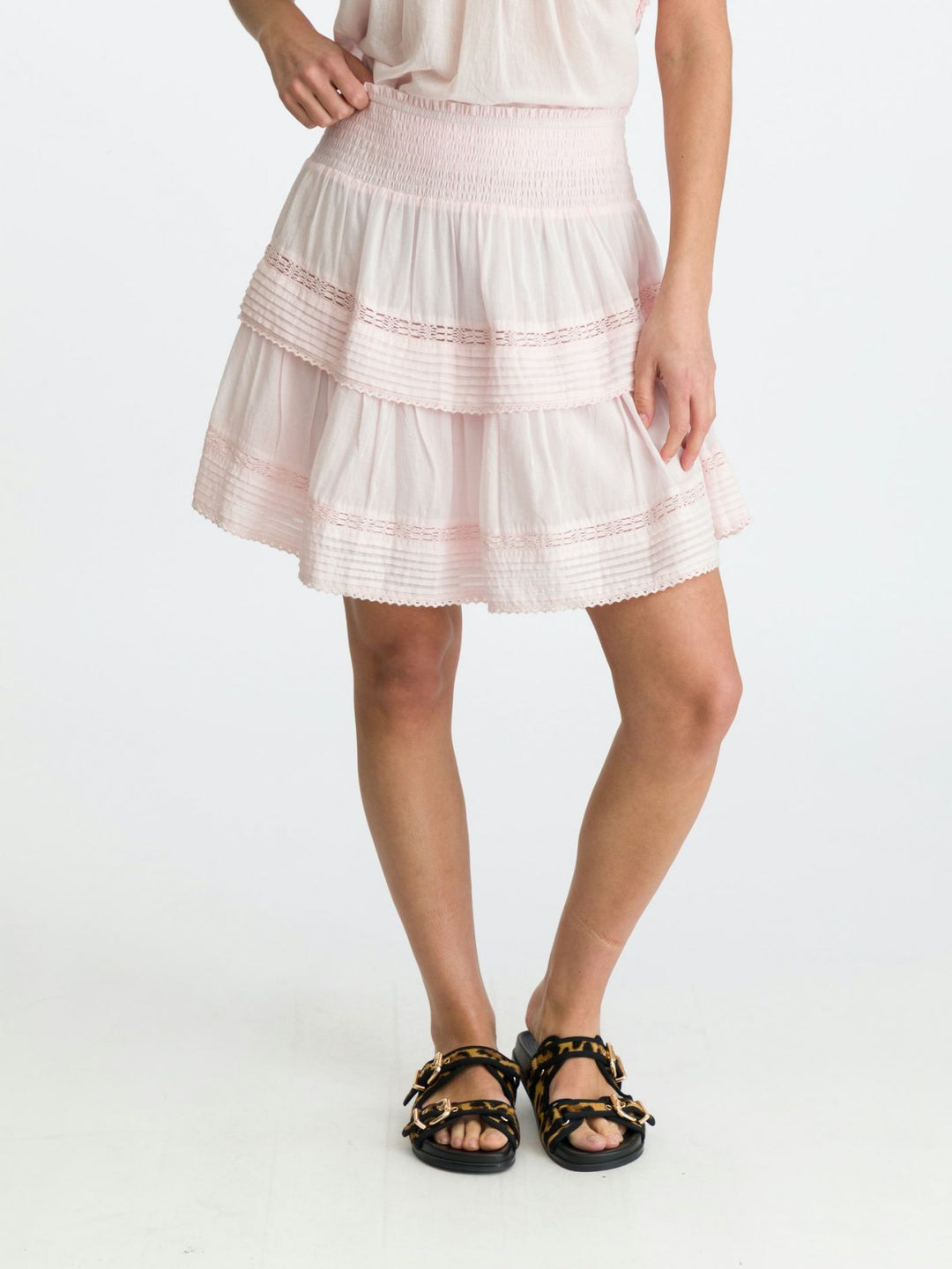 Kenia S Voile Skirt  Light Pink