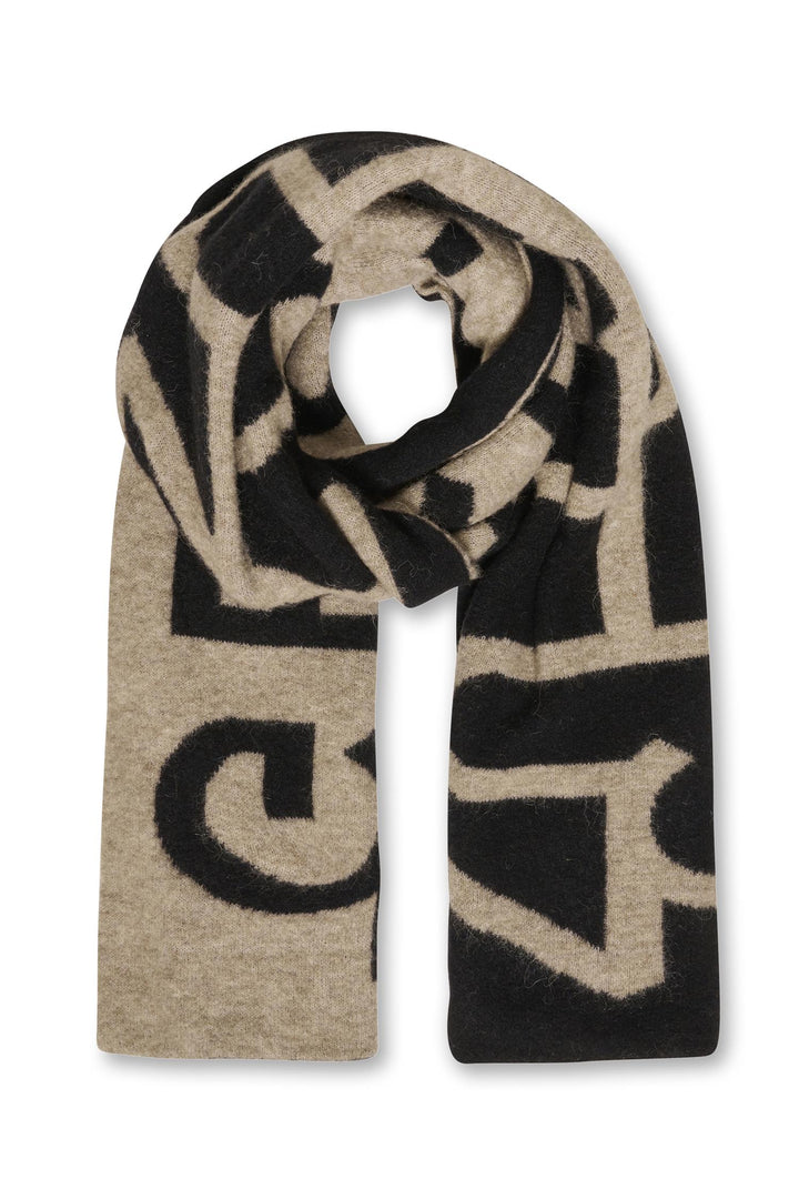 ALPHAGZ SCARF  Ivory/Warm Sand