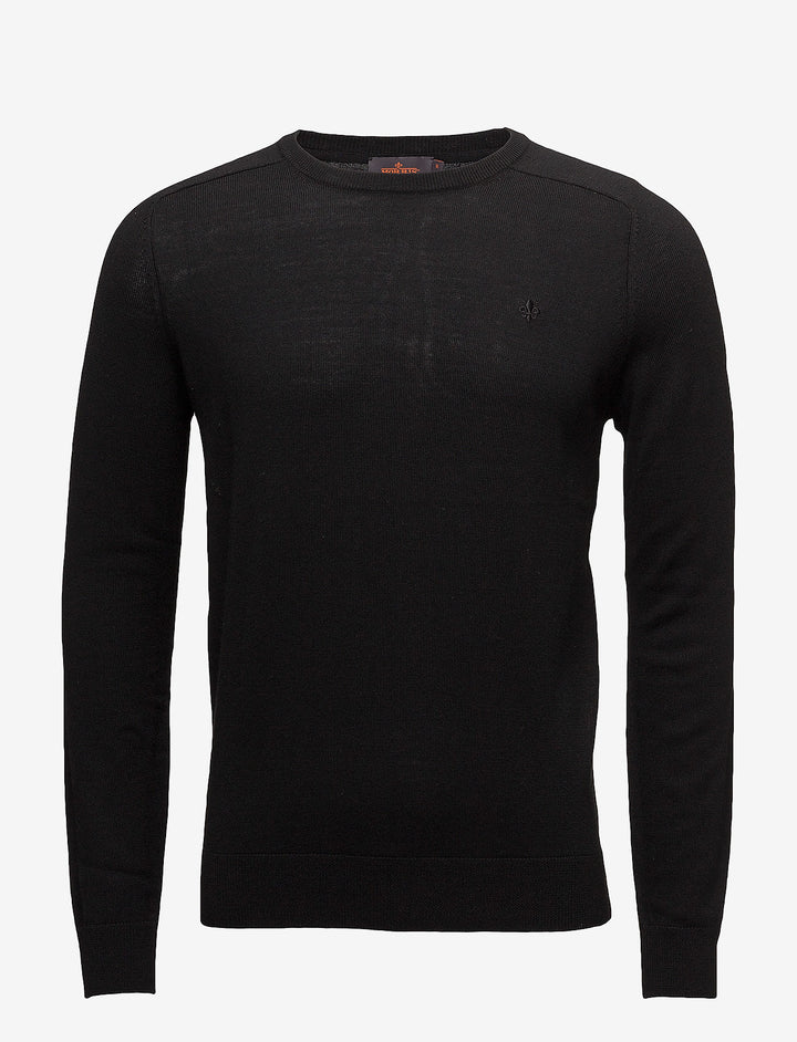 MERINO ONECK  Black