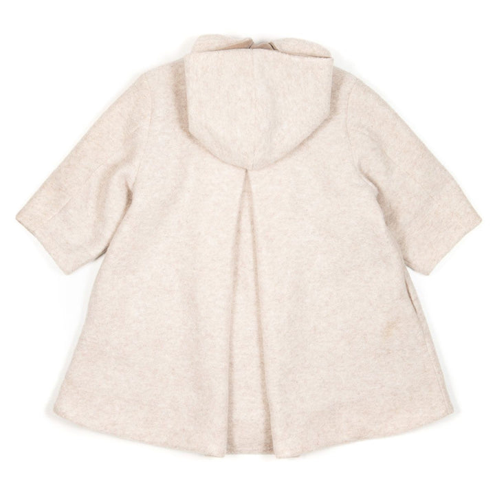 POOHX COAT DOUBLE LAYER WOOL  Sand