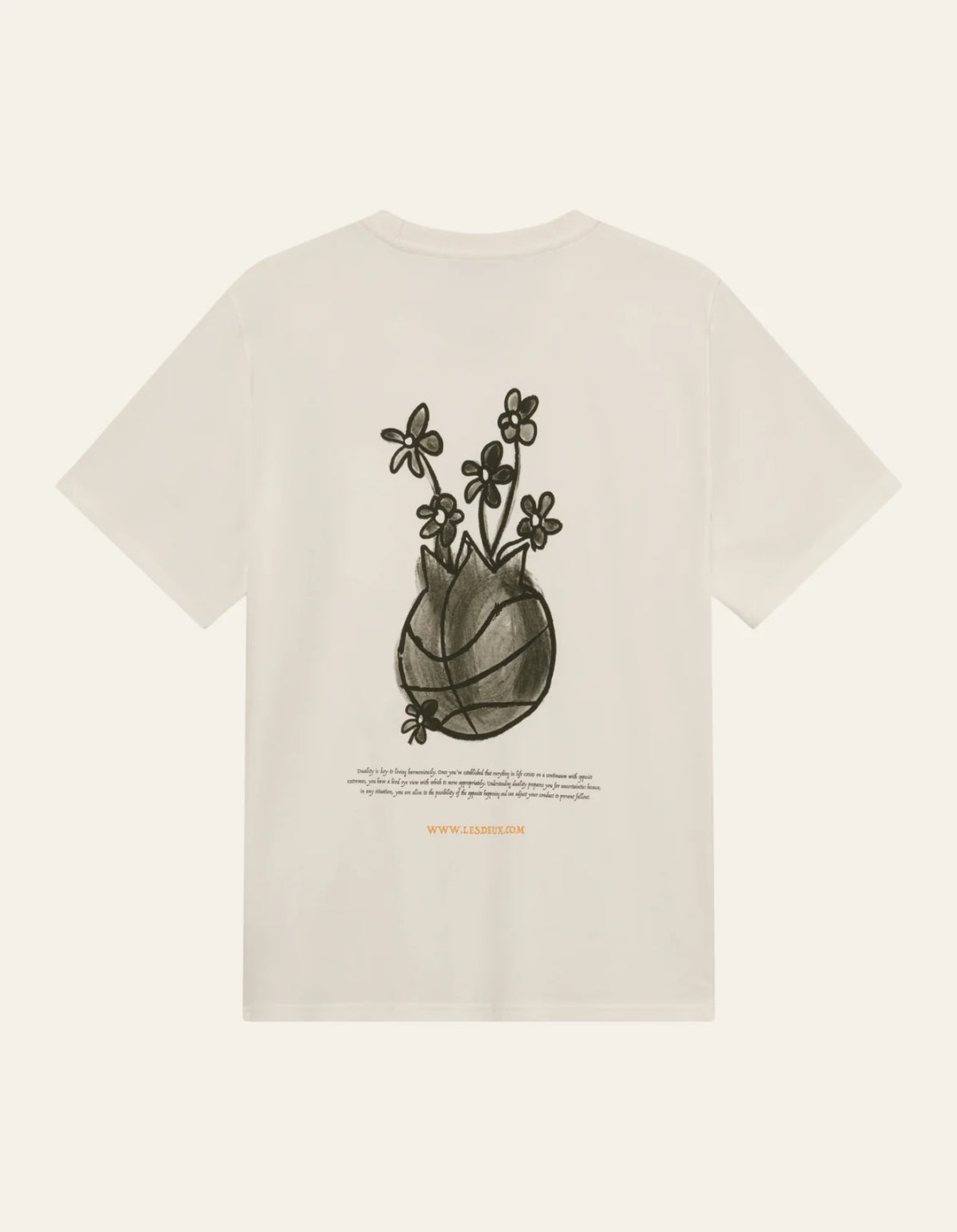 DUALITY T-SHIRT  Light Ivory