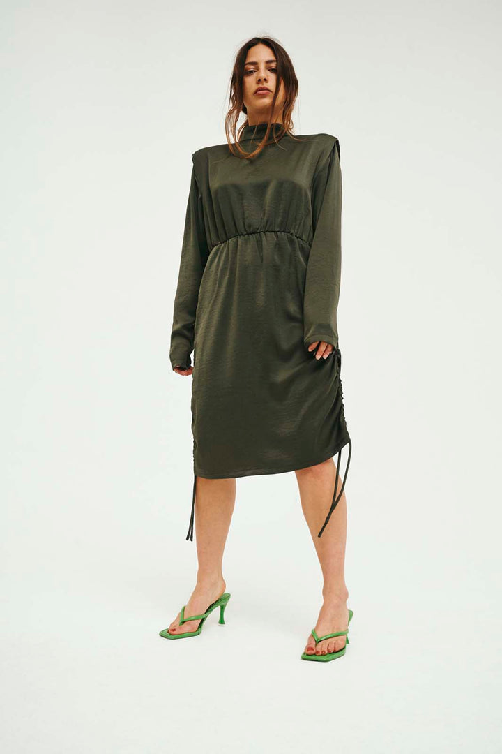 LOTTIE DRESS  Dark Green