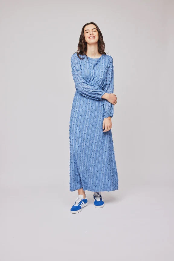 Julia long dress  Blue