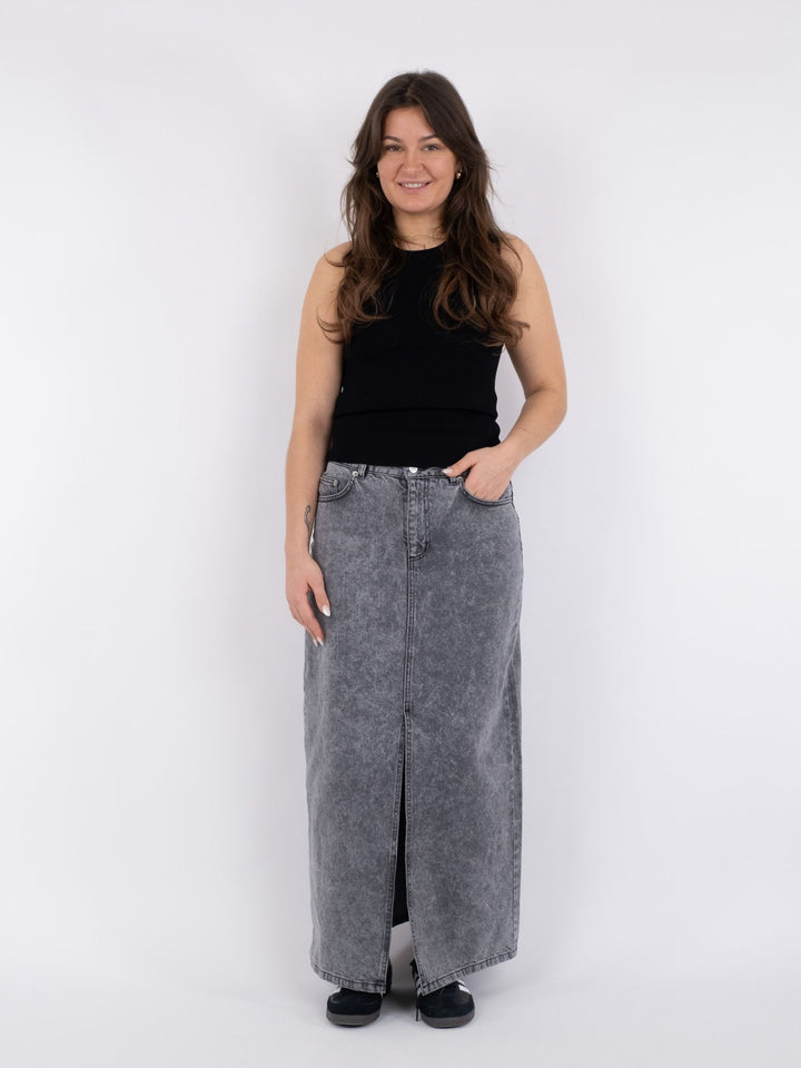 Frankie D Skirt  Grey