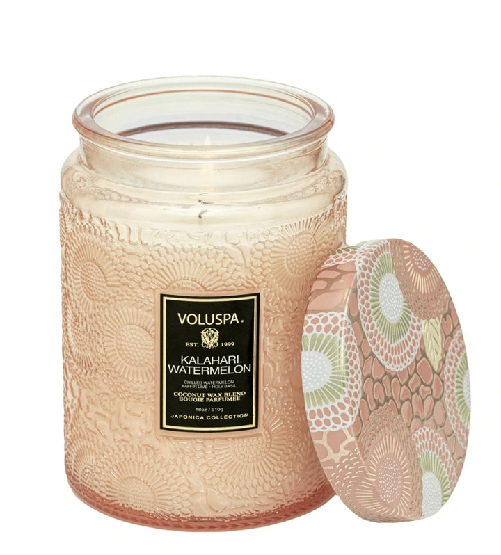 LARGE JAR CANDLE 100T  Kalahari Watermelon