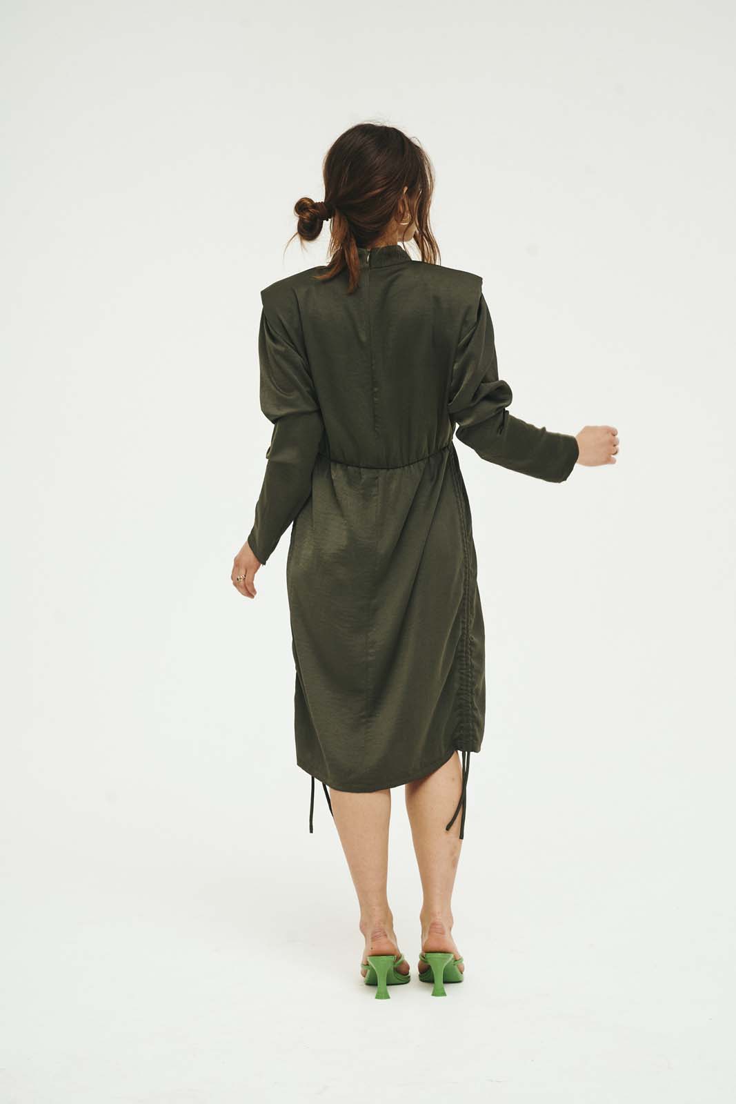 LOTTIE DRESS  Dark Green