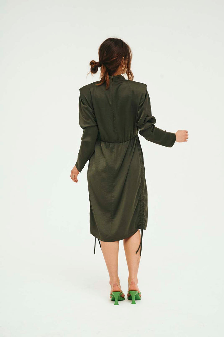 LOTTIE DRESS  Dark Green