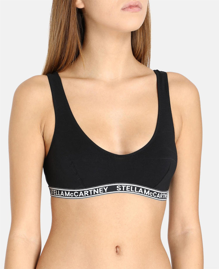 IVY CHATTING BRALETTE  Black