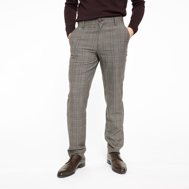 OSCAR 762  Light Brown Check