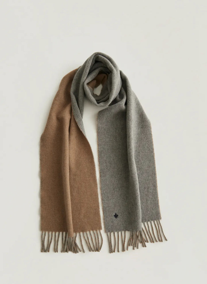 Double Face Scarf  Khaki