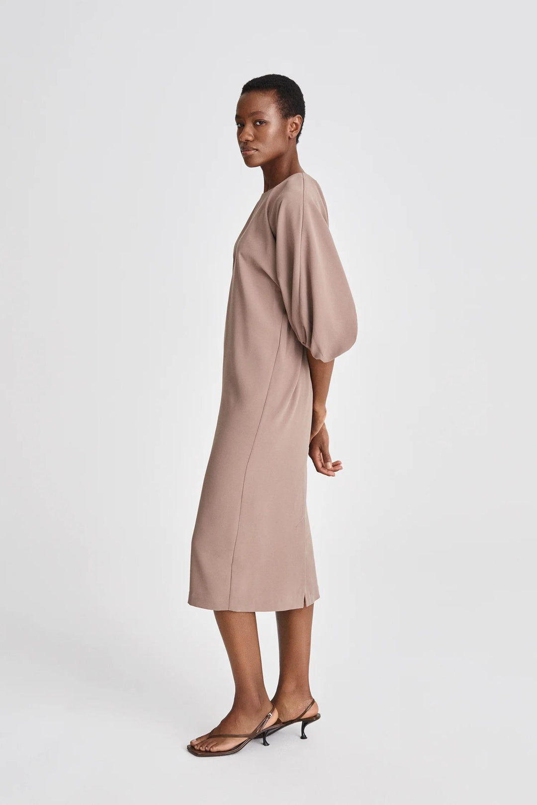 BRUNATE DRESS  Nougat