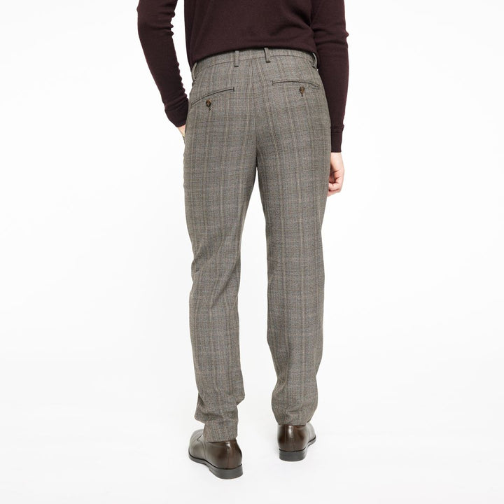 OSCAR 762  Light Brown Check