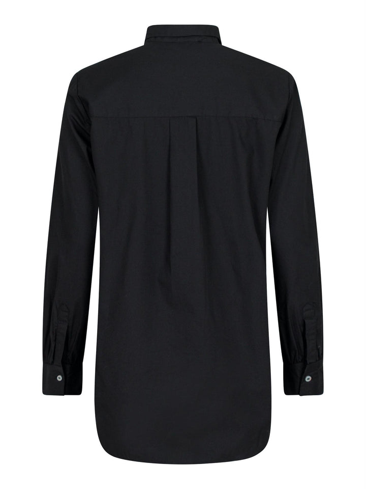 MARGIT C POPLIN SHIRT  Black