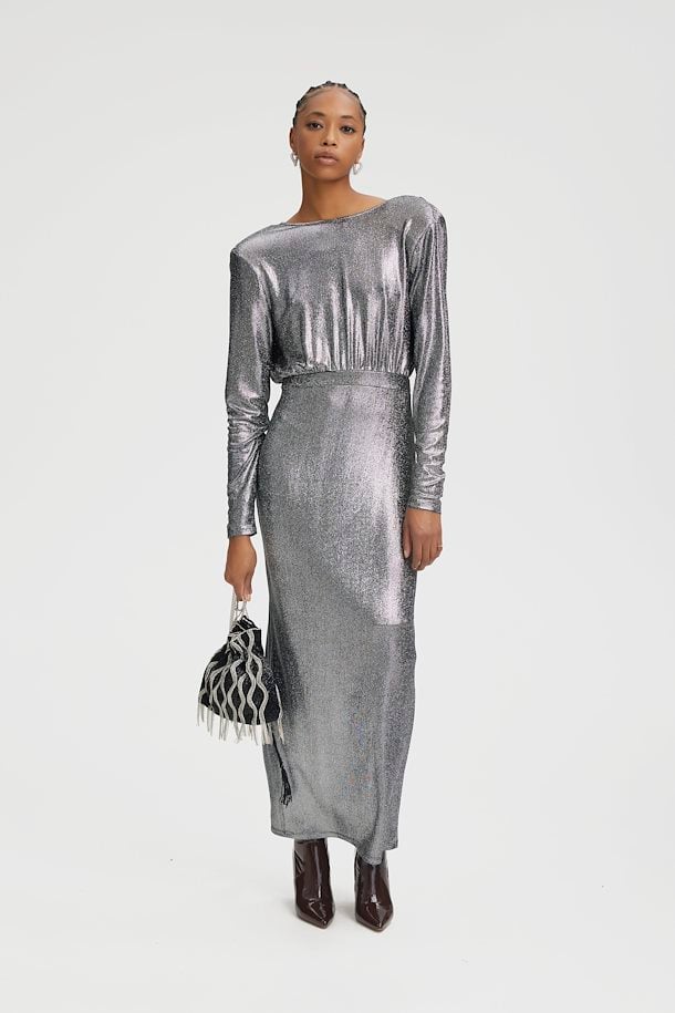 Eira GZ long dress  Silver Structure