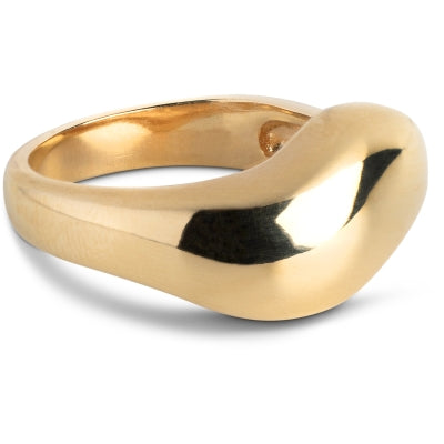 RING AGNETE LARGE  Gold