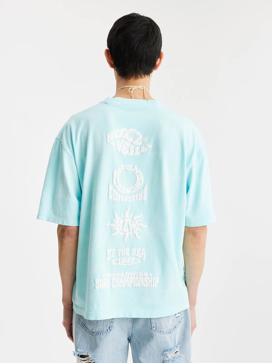 Ranger Logos Tee  Lt. Blue Mix