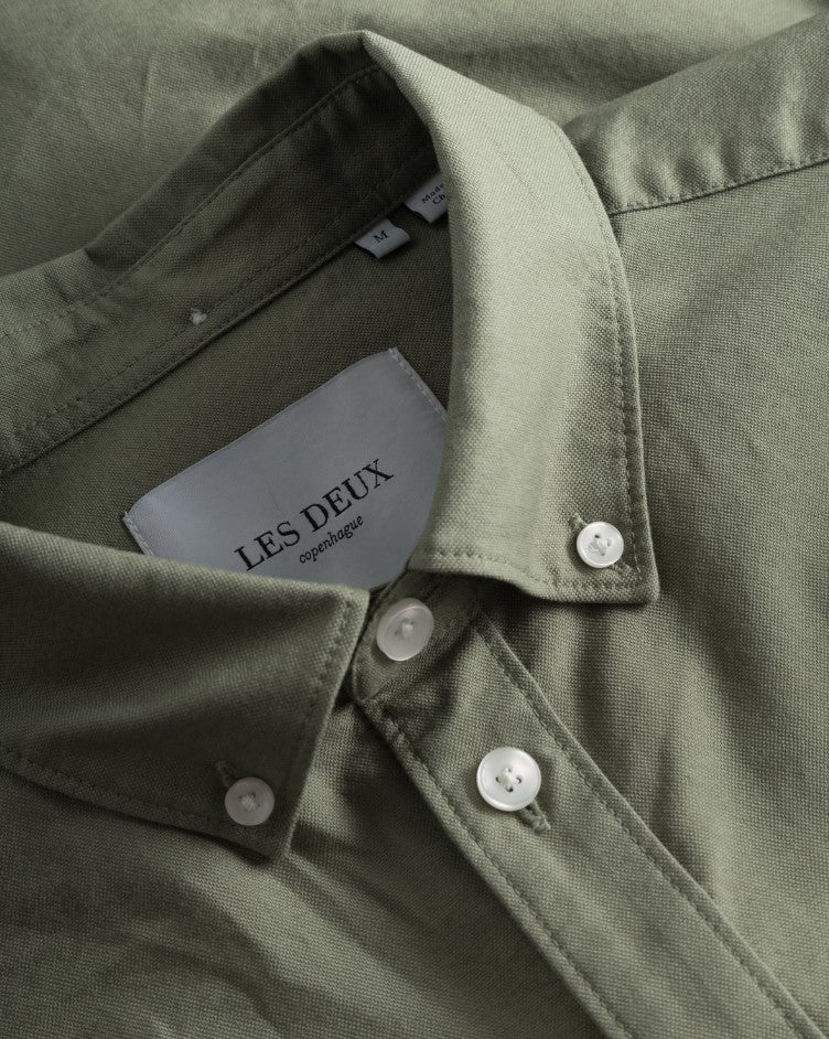 Kristian Oxford Shirt  Surplus Green