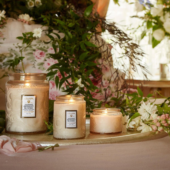 PETITE JAR CANDLE  Jasmine Midnight Blooms