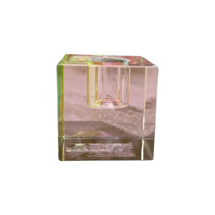 ME CUBE CANDLEHOLDER  Pink/Green