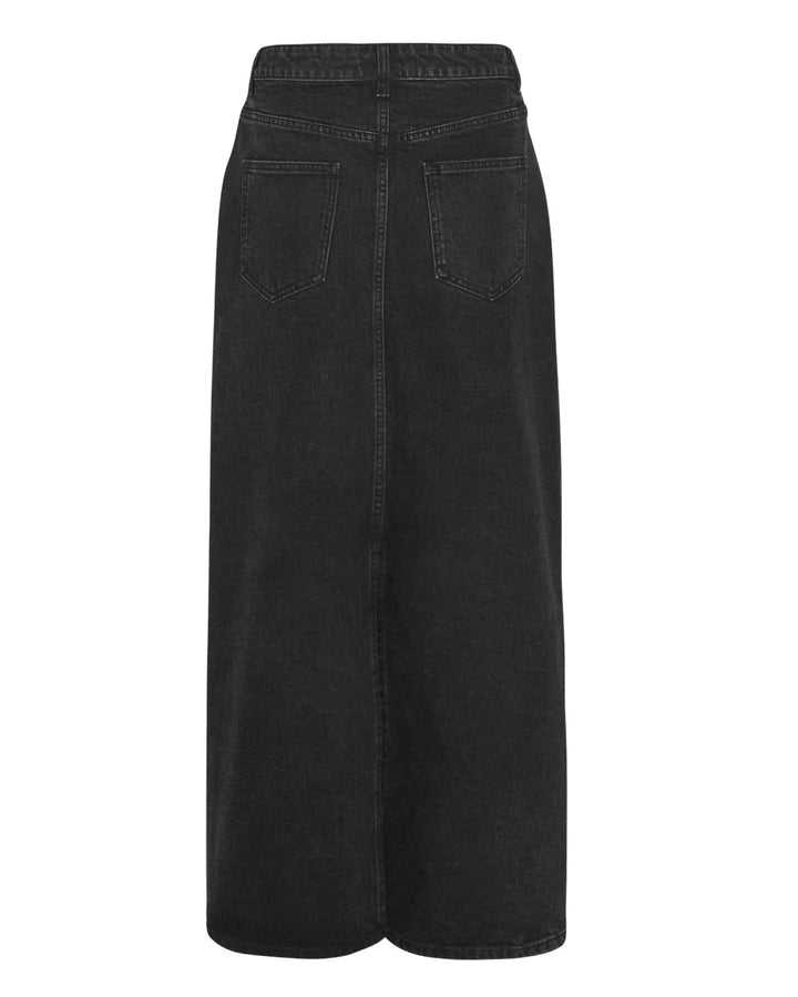 MSCHZEBINA ADA DENIM SKIRT  Black Wash