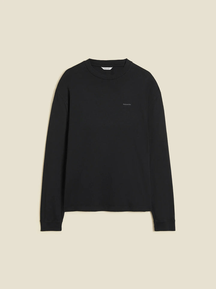 M. Relaxed Long Sleeve  Black