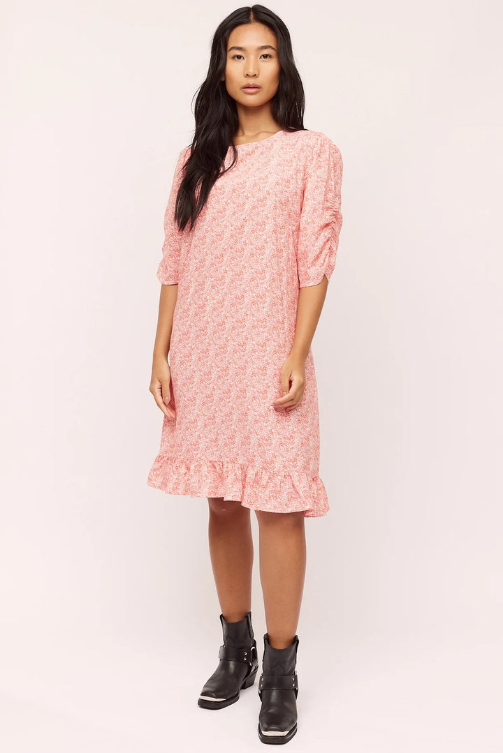 ELLEN DRESS  Pink Petite Flower